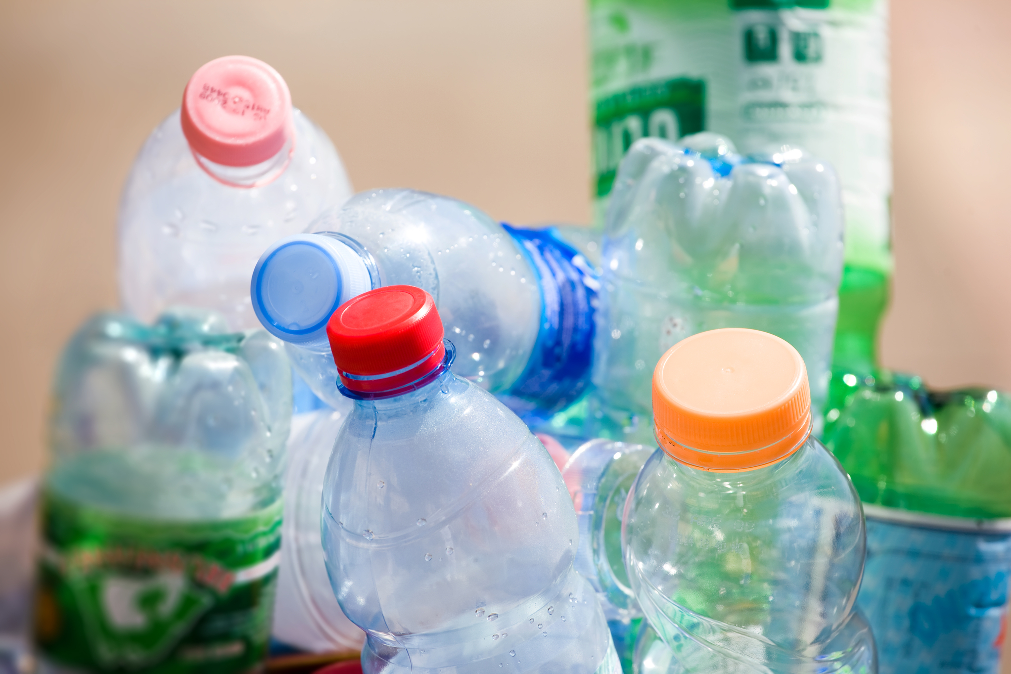 Plastic Bottles waste