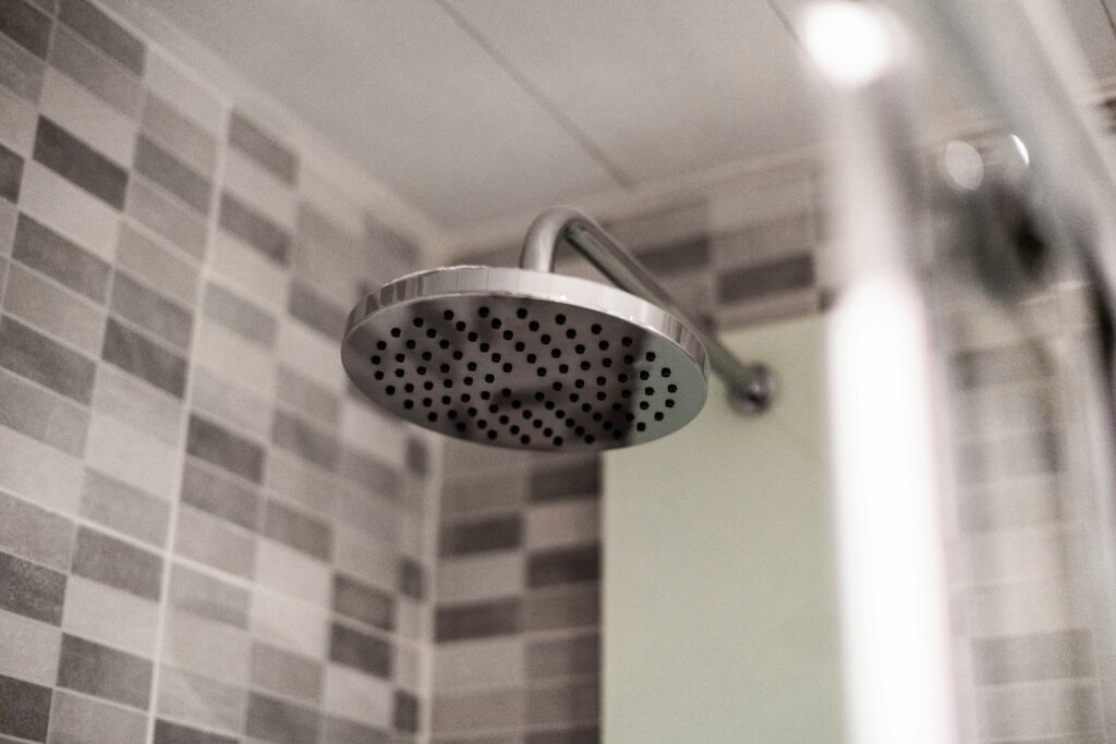 A Stainless Steel Showerhead